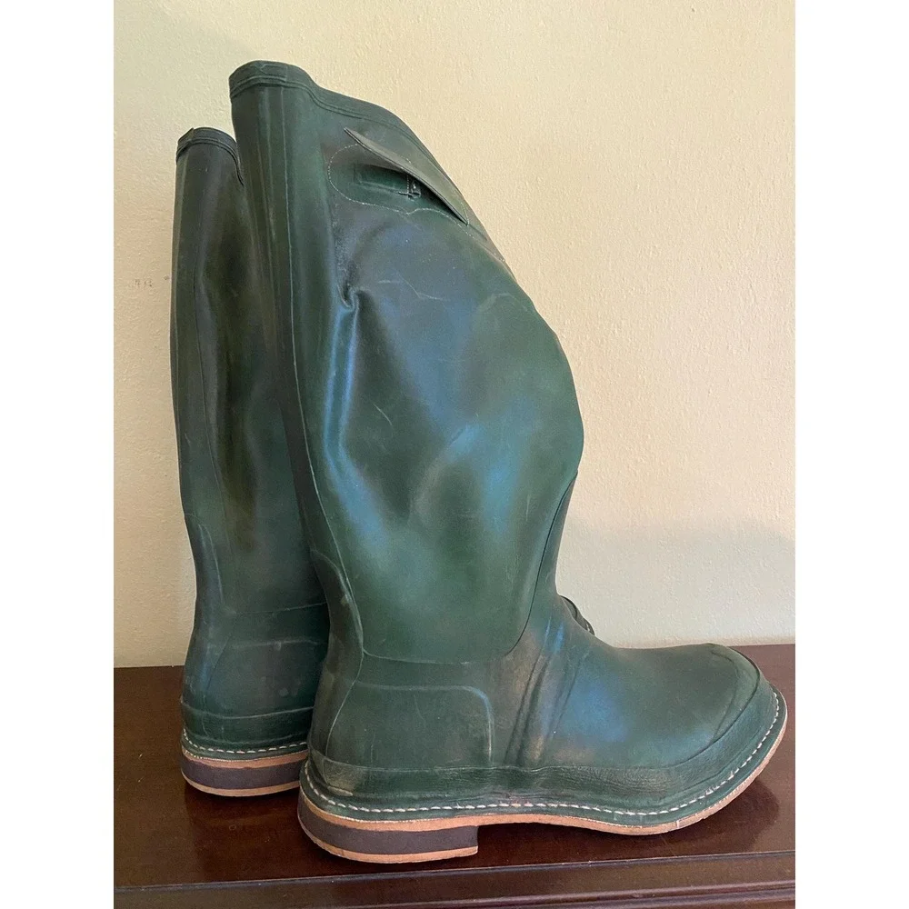 Vintage ROYAL HUNTER Wellingtons,  Made in Scotland, Hobnail, mens 10-11, EU  44